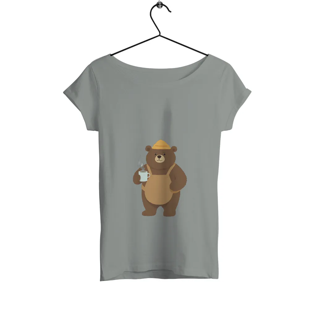 Customized Tee Shirts: Bruno the Bear with Coffee - Vintage & Retro Style|san diego padres city connect jersey 2022