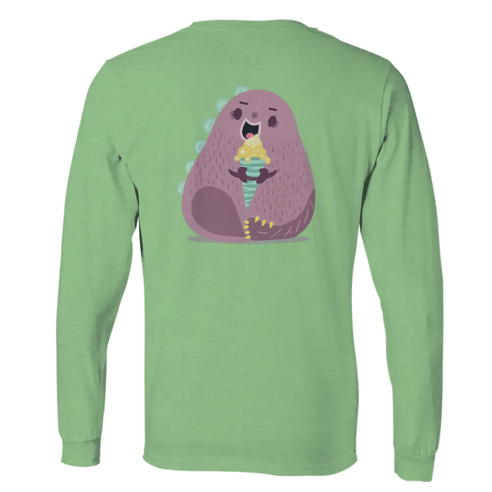 Shirts Graphic Tees: Zorble's Joyful Ice Cream Moment|music art love happiness t shirt