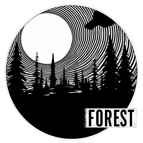 TShirt Printing: Forest Serenity - Nature's Sanctuary