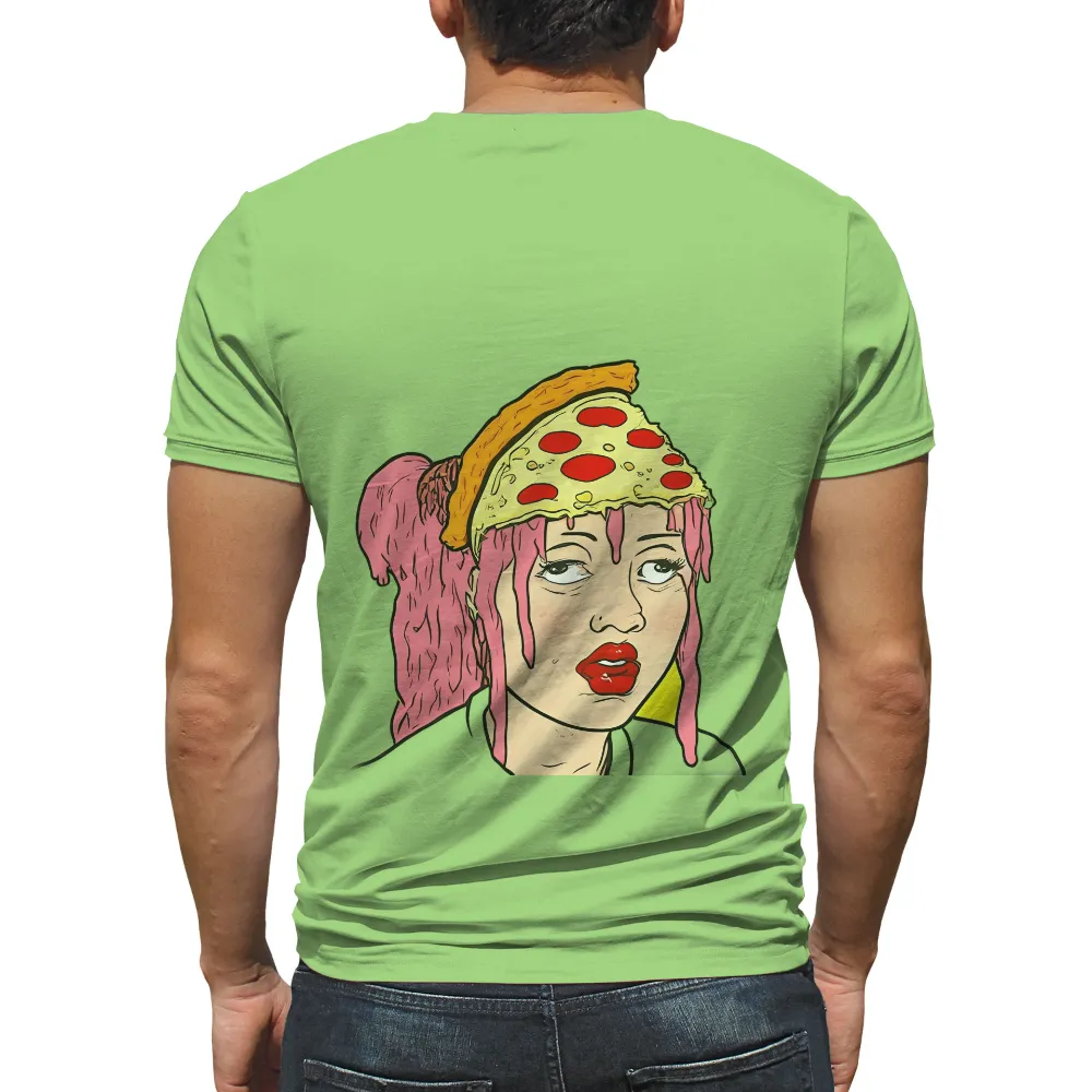 Graphic Tees: Embrace the Whimsy with Pizza Head|milano calou vibrant summer shirt