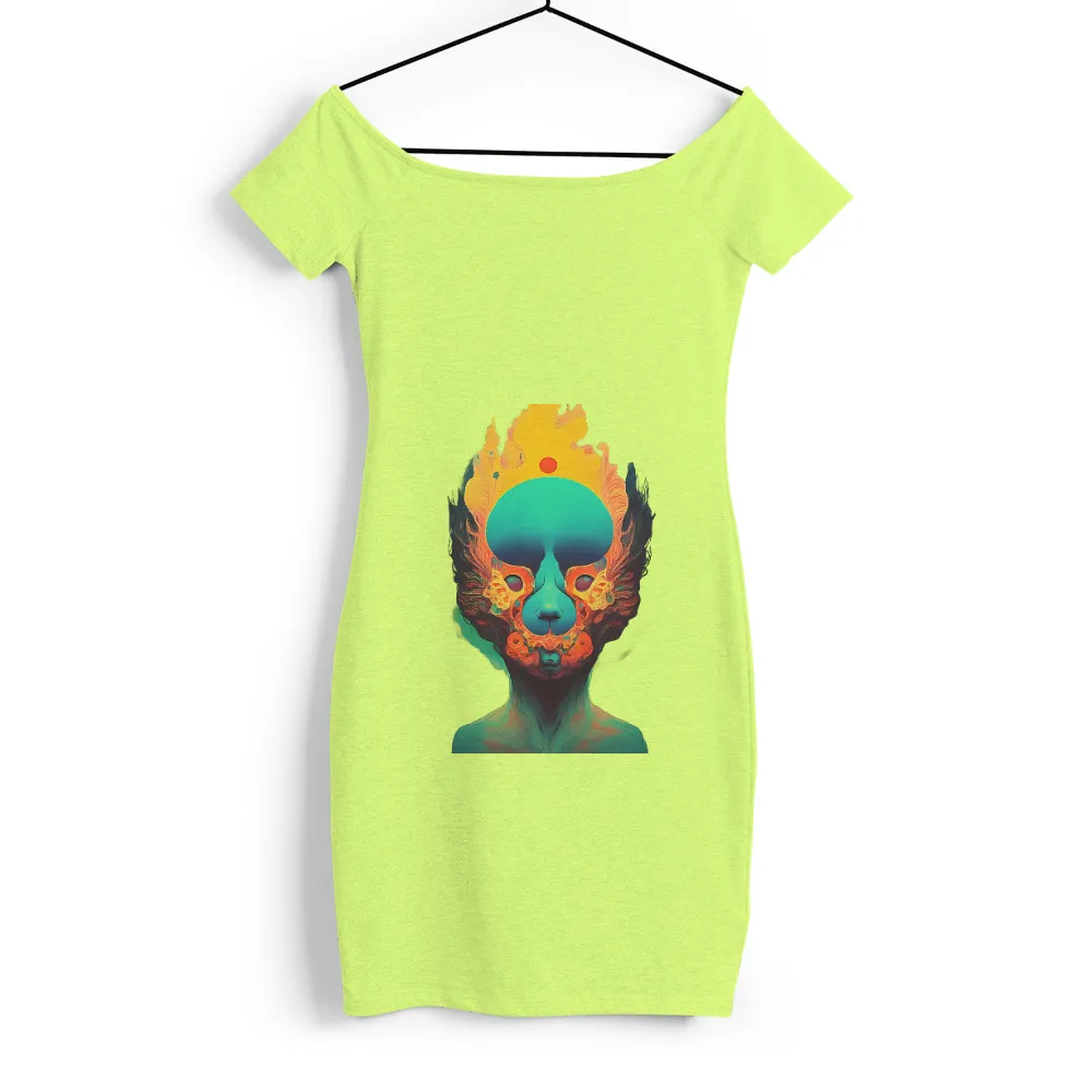 T-Shirt Printing: Chroma Clown - Vibrant Emotions in Artistic Design|family shirt design 2022