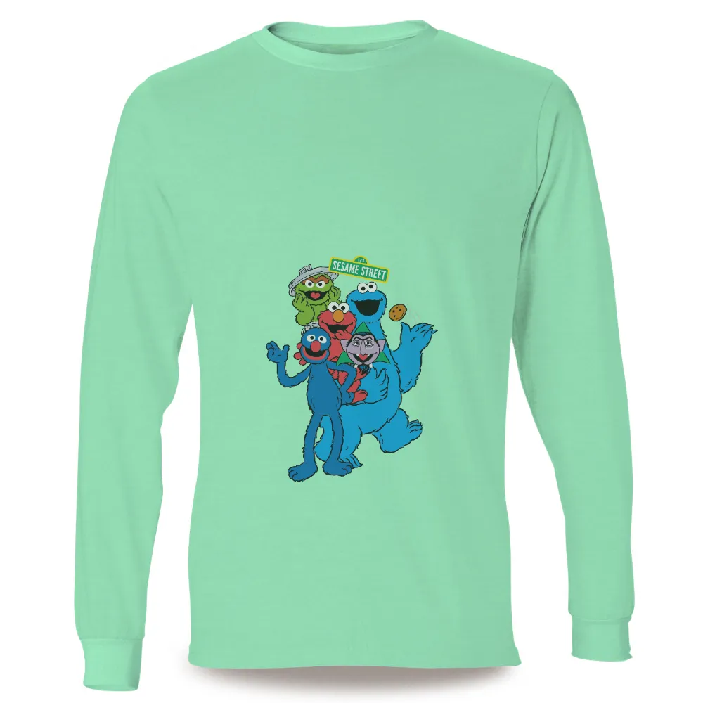 Graphic Tees: Sesame Street Characters - Pop Culture Favorites|cartoon characters t shirts online