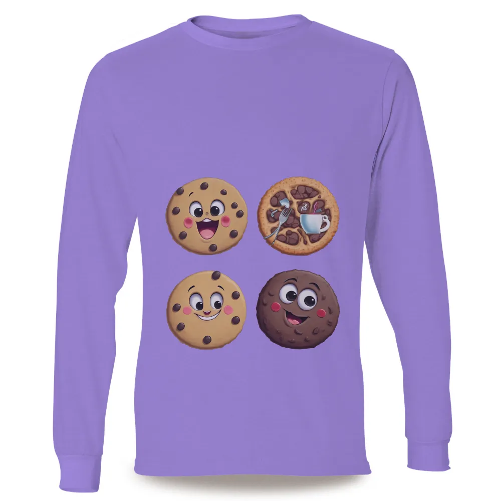 Custom Tee Shirts: Cheerful Cookies - Funny & Quotes|pokemon magic shirt 1999