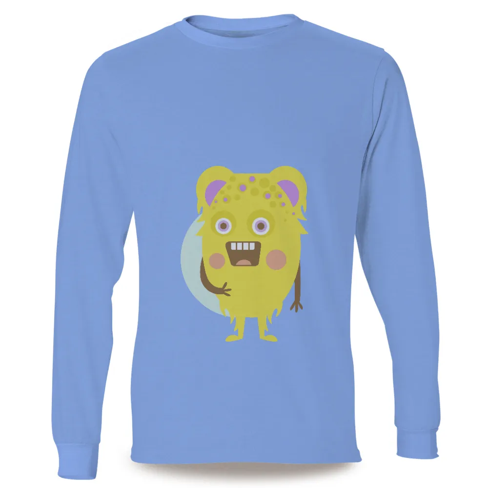 Graphic Tees: Whimsical Yellow Monster Adventure|adventure time shirt sex