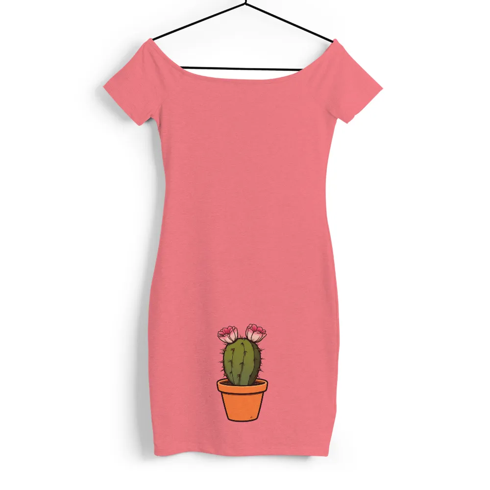 TShirt Printing: Resilient Cactus with Delicate Flowers|i may not know my flowers shirt