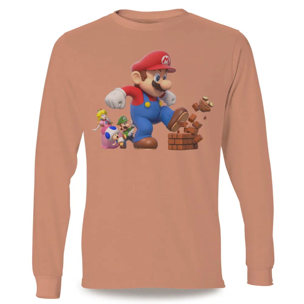 Tee Shirt Printing: Mario Adventure - Video Game Hero|women my hero academia shirt