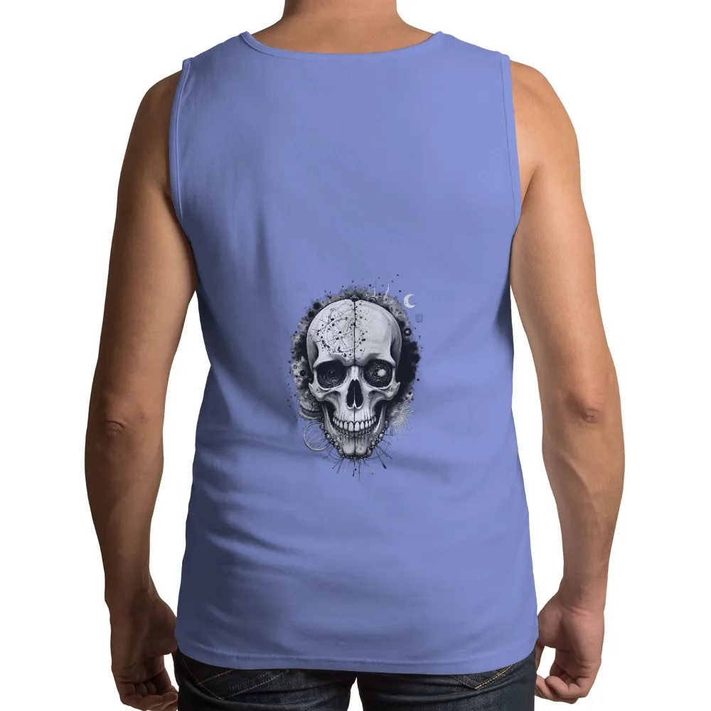 TShirt Printing: Celestial Skull - Artistic Designs|death note ryuk silhouette