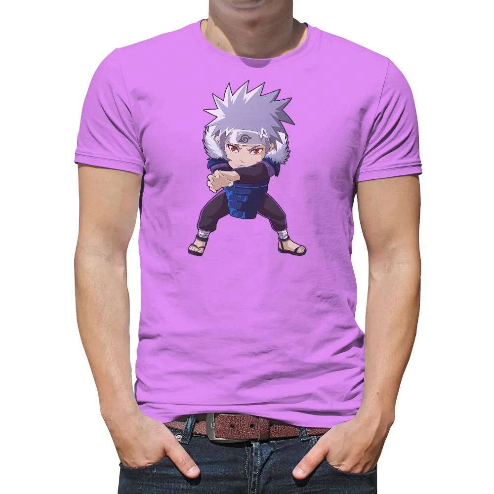 TShirt Printing: Anime Ninja Character with Spiky Hair and Red Eyes|houston astros world series tee