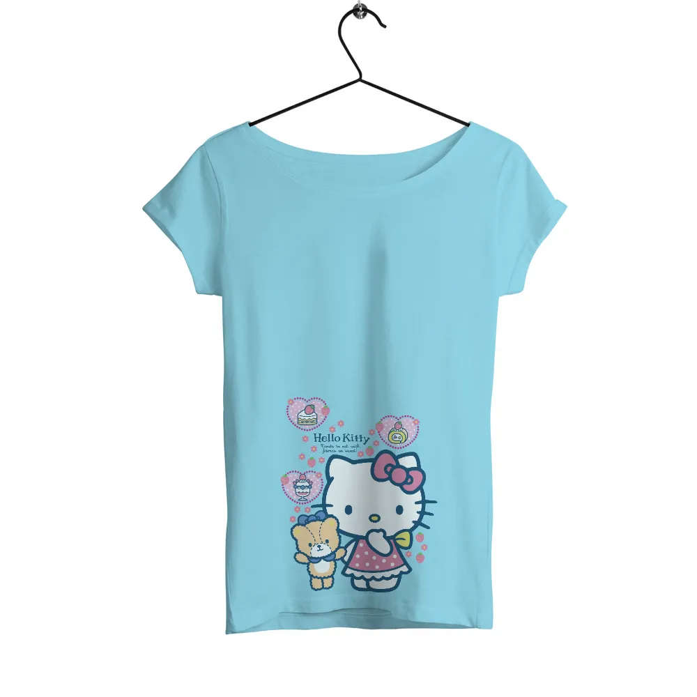 Graphic Tees: Hello Kitty Sweetness & Joy|hearts of space t shirt