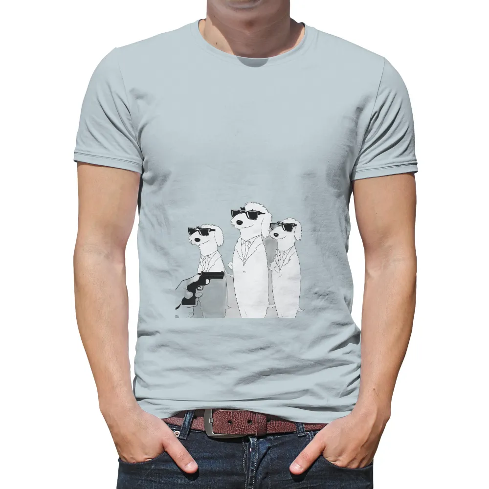 Tee Shirt Printing: Cool Dogs in White Suits - Funny & Quotes|bungou stray dogs shirt hot topic