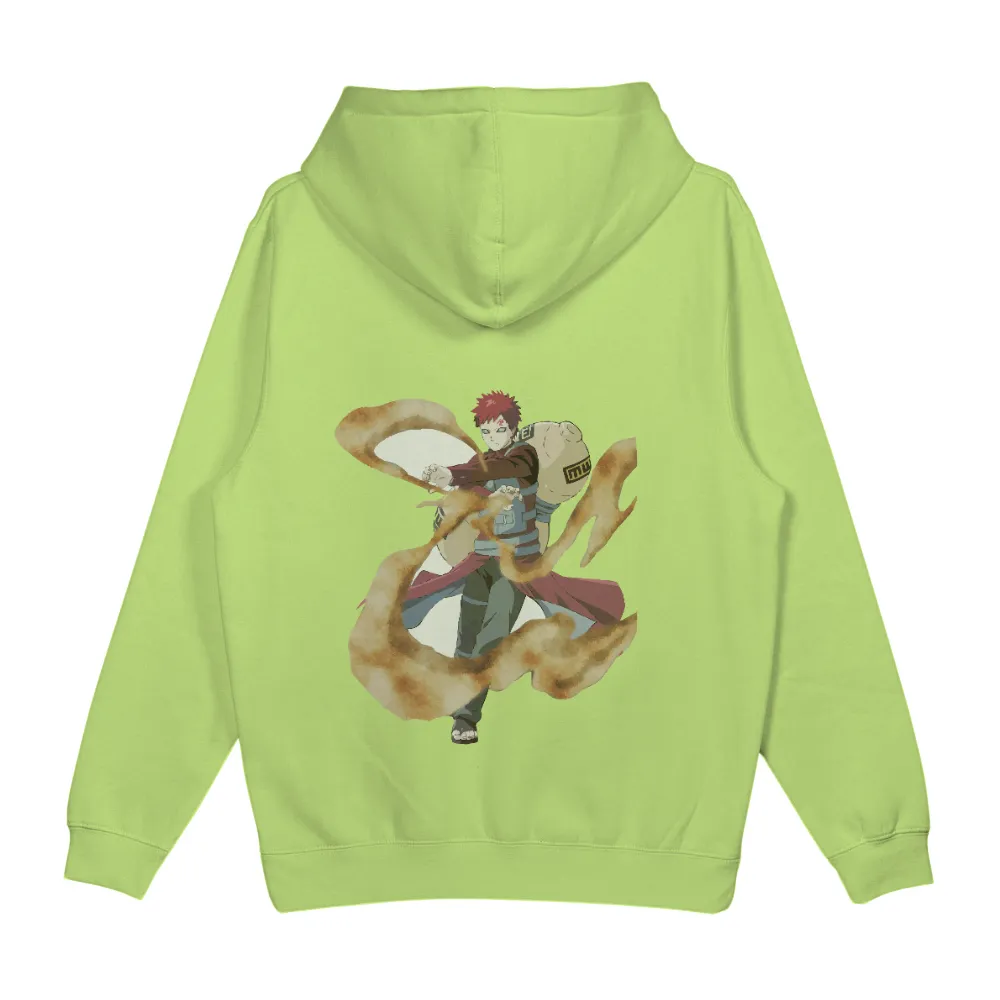 Gaara Sand Arms TShirt Printing - Anime Power and Determination|naruto no shirt