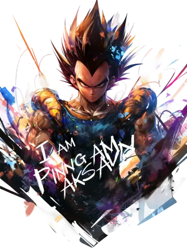 I AM RING AMA AKSAVE - vegeta no shirt