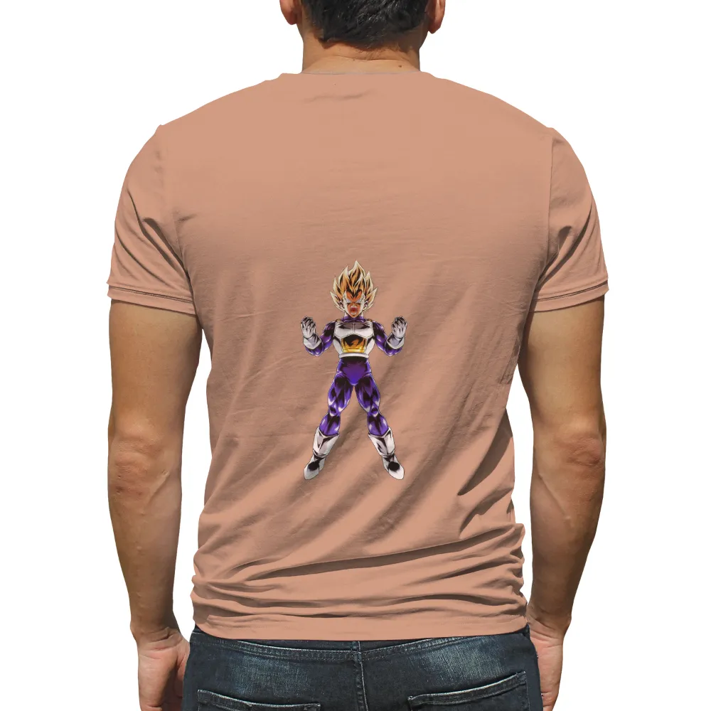 Tee Shirts Printed: Unleash Your Inner Warrior with Vegeta Design|dragon ball super super hero tshirt