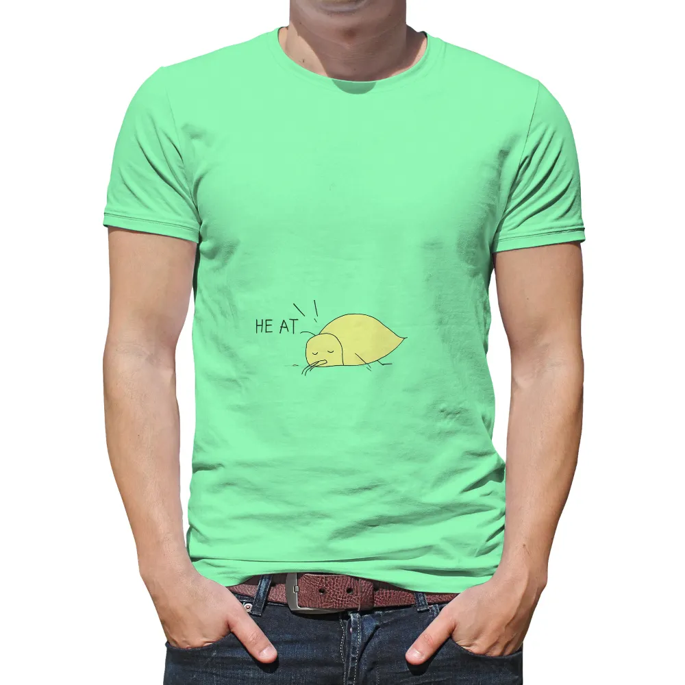 T-Shirts Design: Zee's Contemplative Moment|blue shirt cartoon character