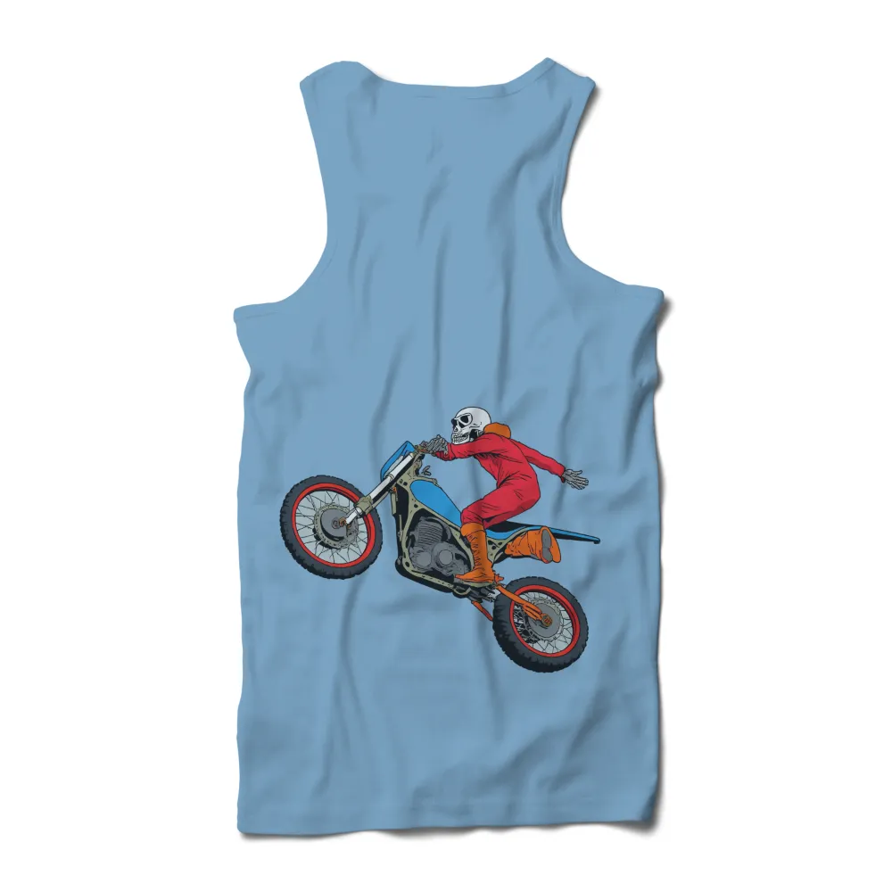 Custom Tee Shirts: Skeleton Motocross Adventure|guns whiskey beer and freedom flag