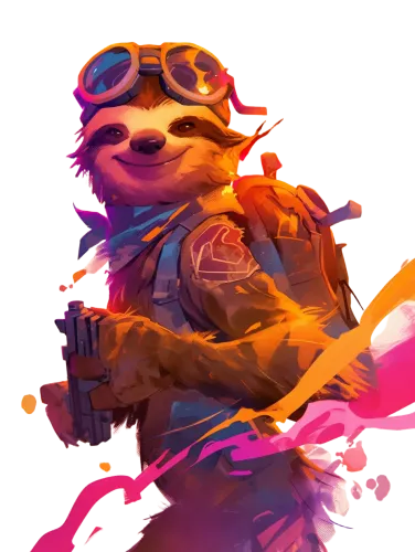 Sloth Raider with Goggles - sloth raiders shirt