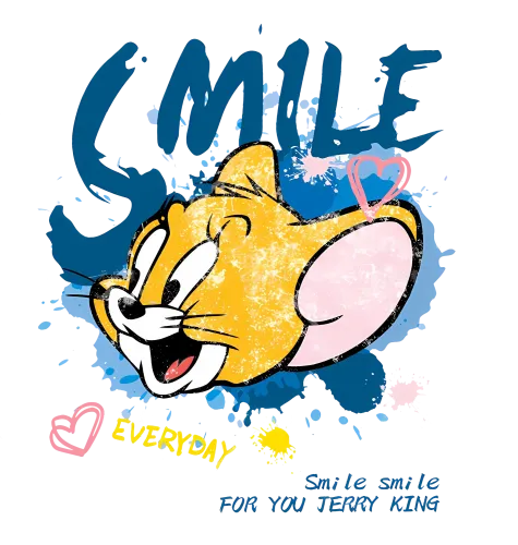 Tee Shirts Printed: Smile Everyday with Classic Cartoon Character