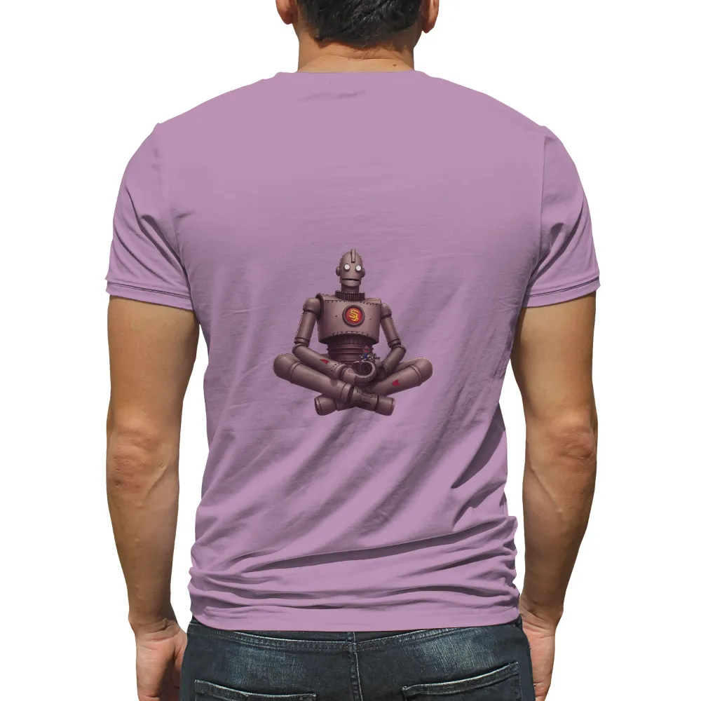 Graphic Tees: Rusty the Robot - A Symbol of Inner Peace|earth day vintage shirt