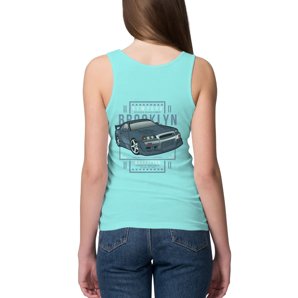 TShirt Design: Street Racing Spirit in New York - Nissan Skyline GTR|chicago style loves beer shirt