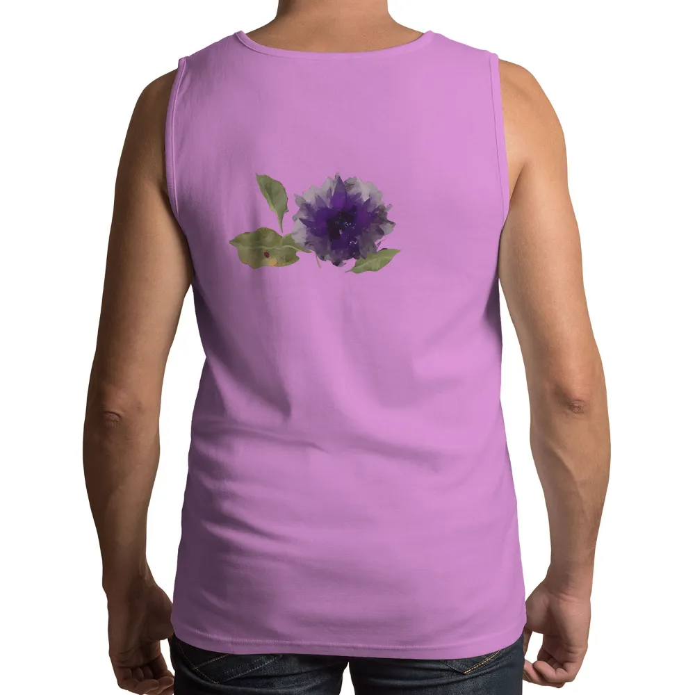 T-Shirts Pattern: Ethereal Bloom - Nature's Tranquility|nature graphic tees