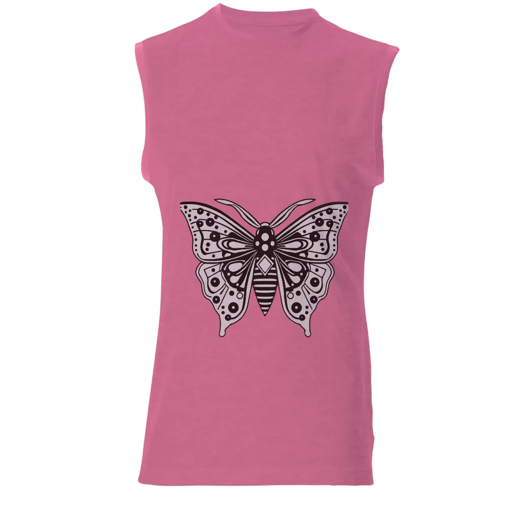 Customized Tee Shirts: Butterfly Transformation | Artistic Designs| beauty