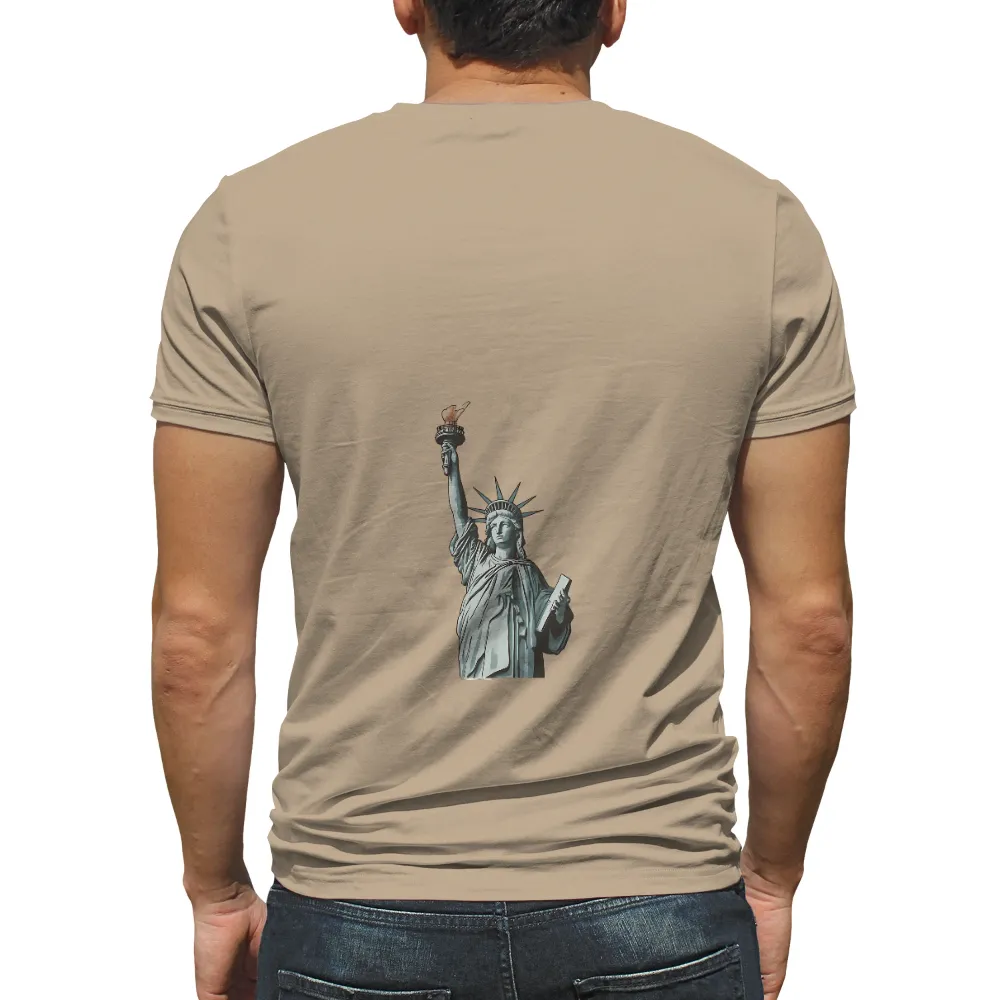 Statue of Liberty T-Shirts Design: Embracing Freedom and Hope|freedom celtics jersey