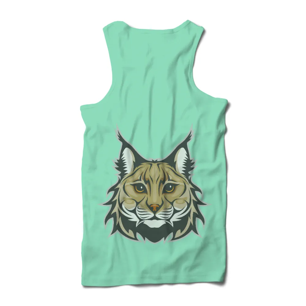 Shirts Graphic Tees: Lynx Power - Minimalist Artistic Design|the new day feel the power t shirt