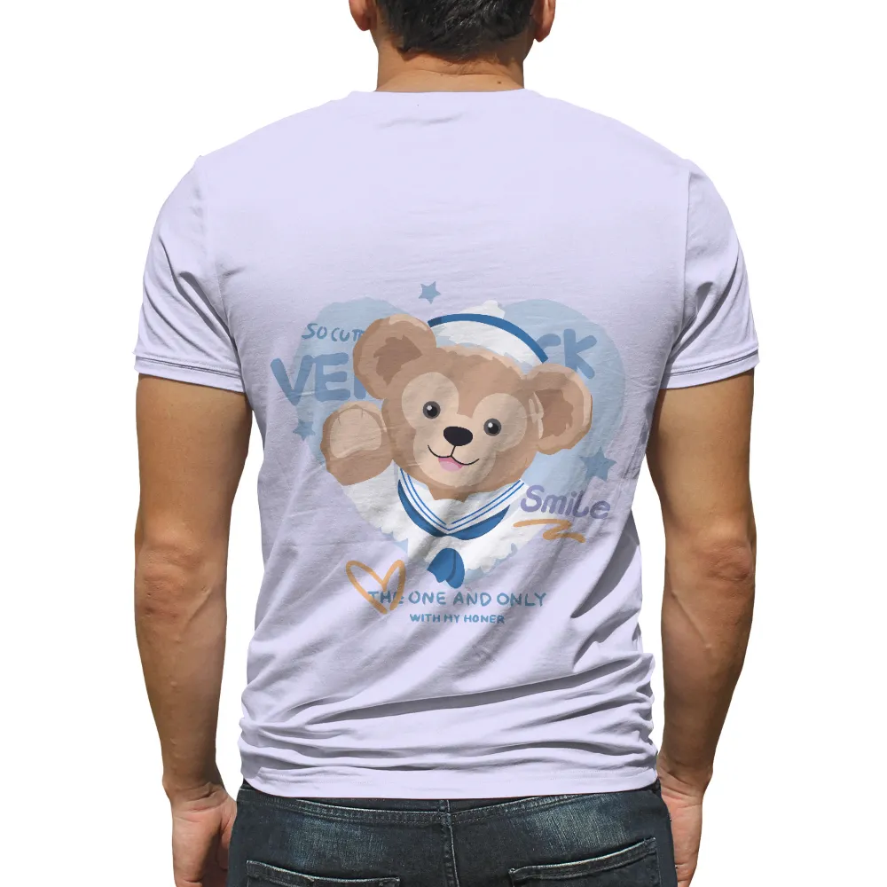 Graphic Tees: Benny the Bear - The One and Only with Inner Smile|winter bear shirt