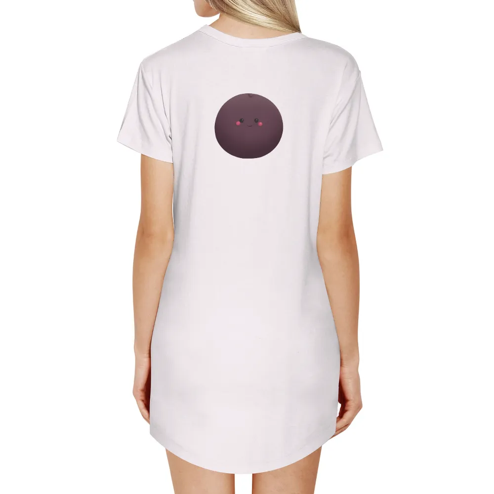 Custom T-Shirt Printing: Spread Joy with Cute Plum Design|valentines day cute shirts