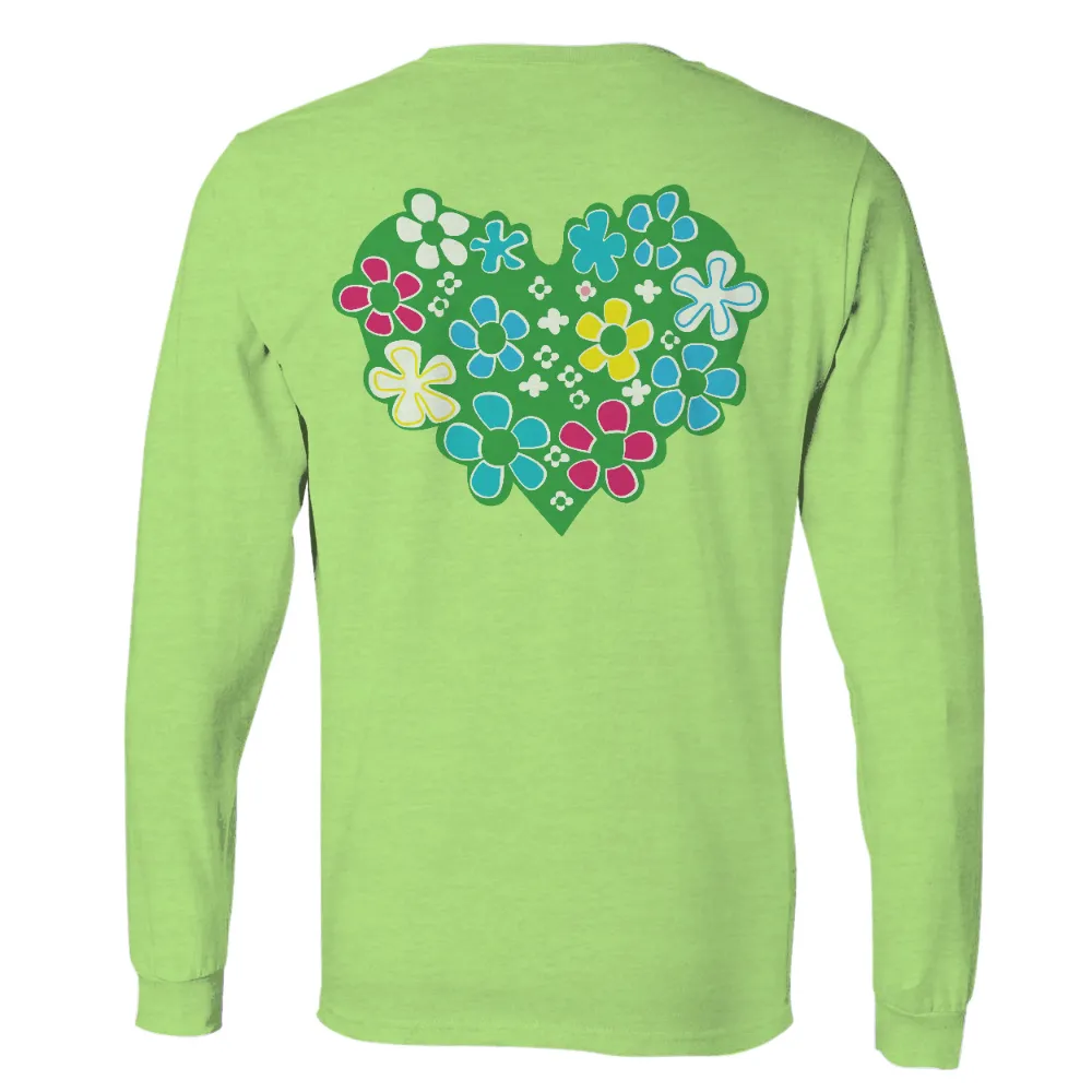 T-Shirt Printing: Vibrant Heart of Nature|bleaching comfort colors