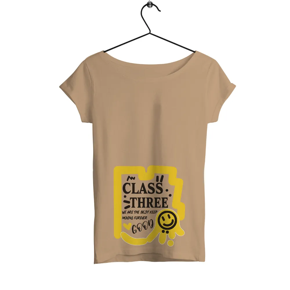 Customized Tee Shirts: Spread Positivity with Class Three's Design|support your local campground shirt