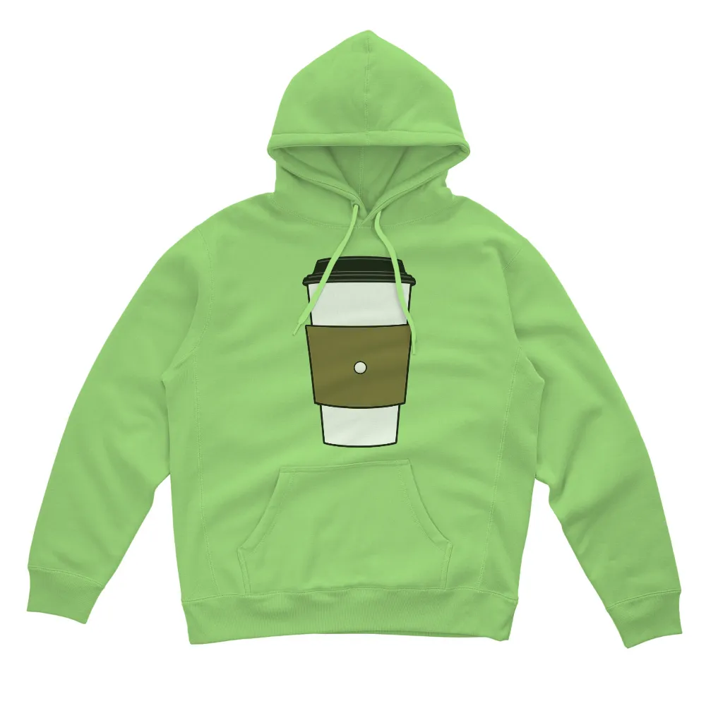 T-Shirts Design: Minimalist Coffee Cup - Life Theme|saturday morning pancakes free shirt