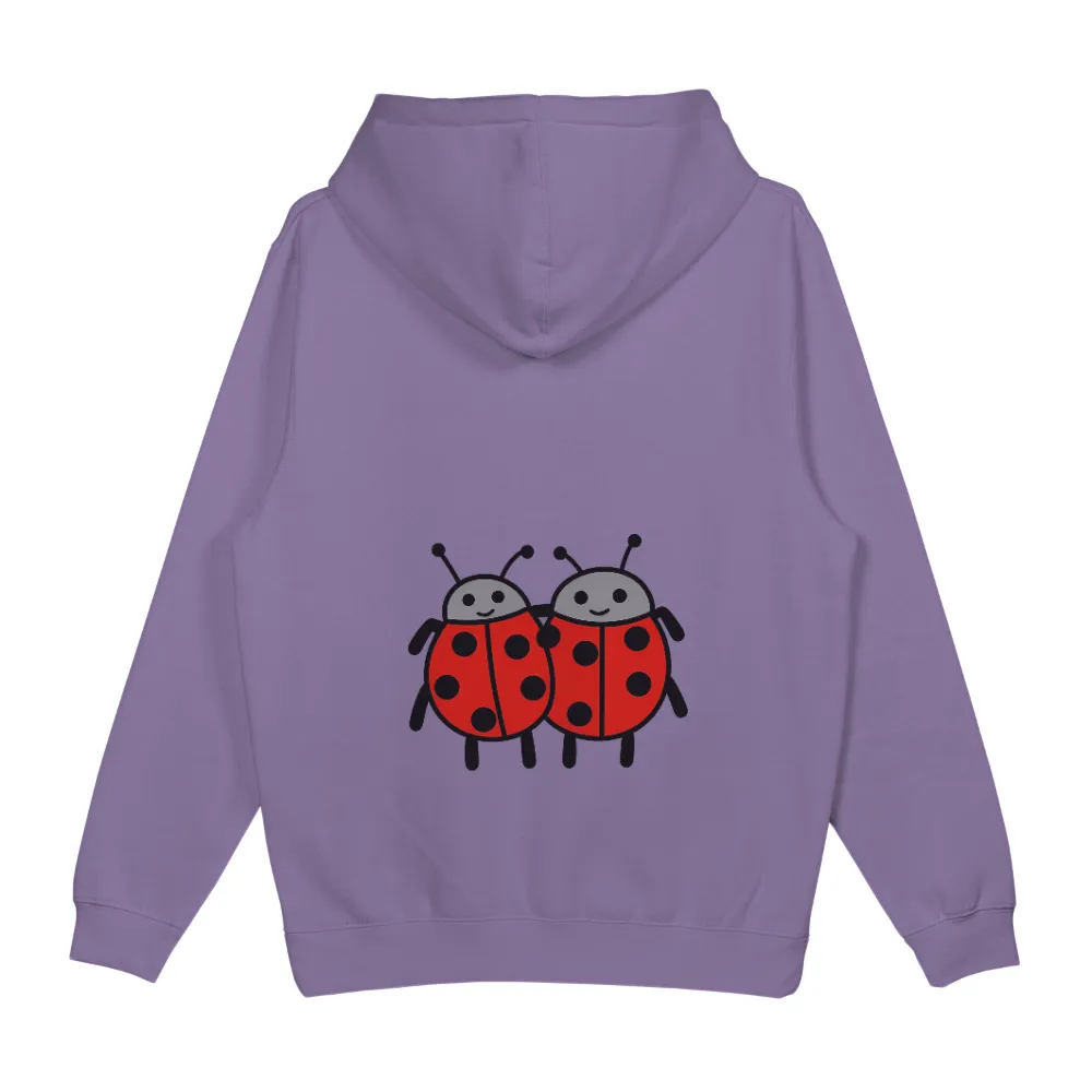 Tee Shirt Printing: Ladybug Friends - Minimalist Artistic Design|cute pink t shirt roblox