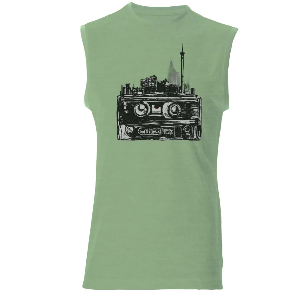 Urban Nostalgia: Vintage Cassette Tape T-Shirt Printing|design t shirts and sell them online