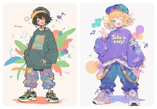 New T-Shirts: Embrace the Baggy Clothes Anime Trend