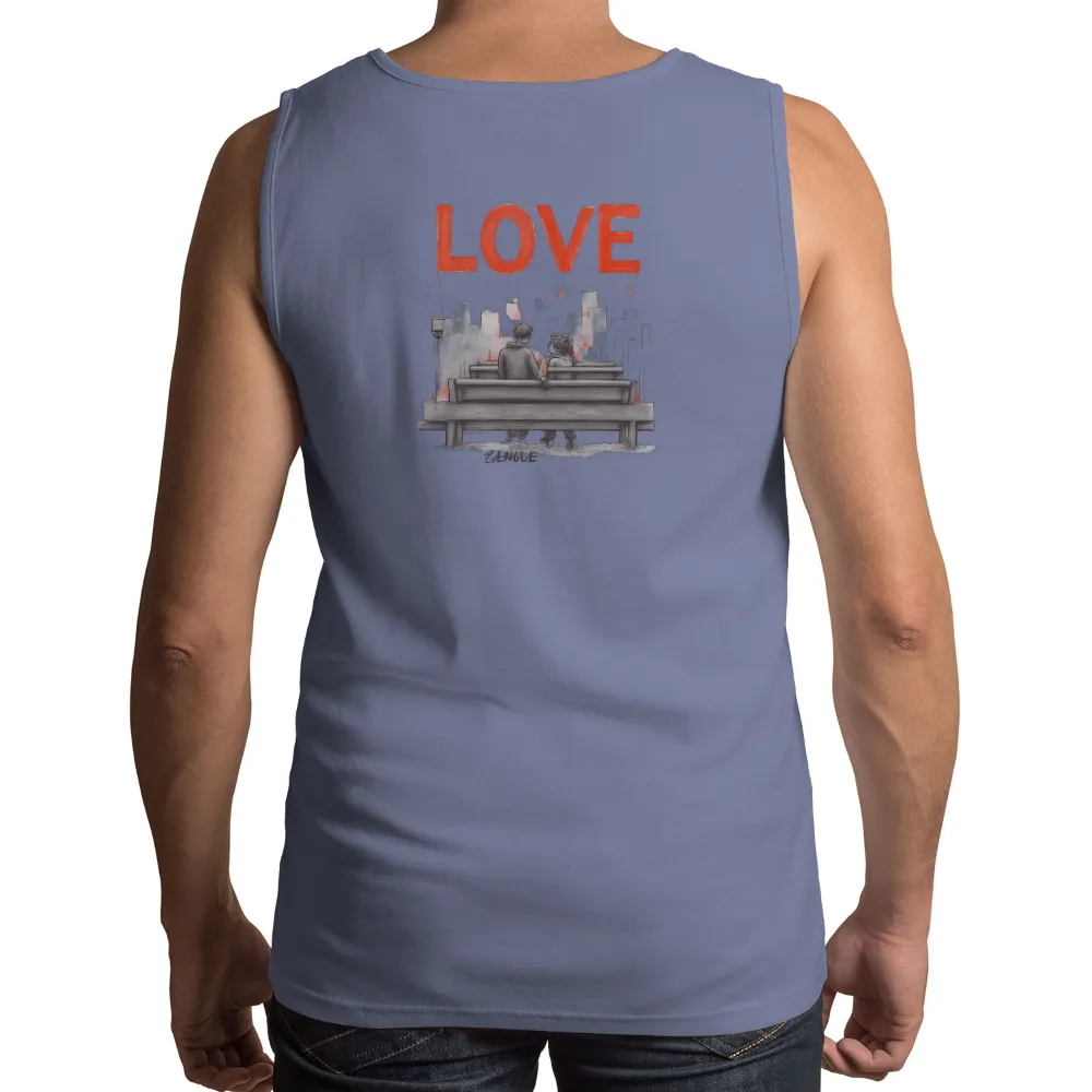 Shirts Graphic Tees: Love in the City - Romance and Connection|playboy night out camp shirt