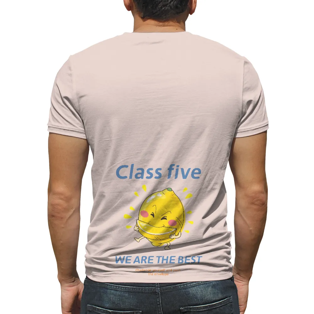 Tee Shirt Printing: Lemon Mascot - WE ARE THE BEST|best spf shirts for fishing