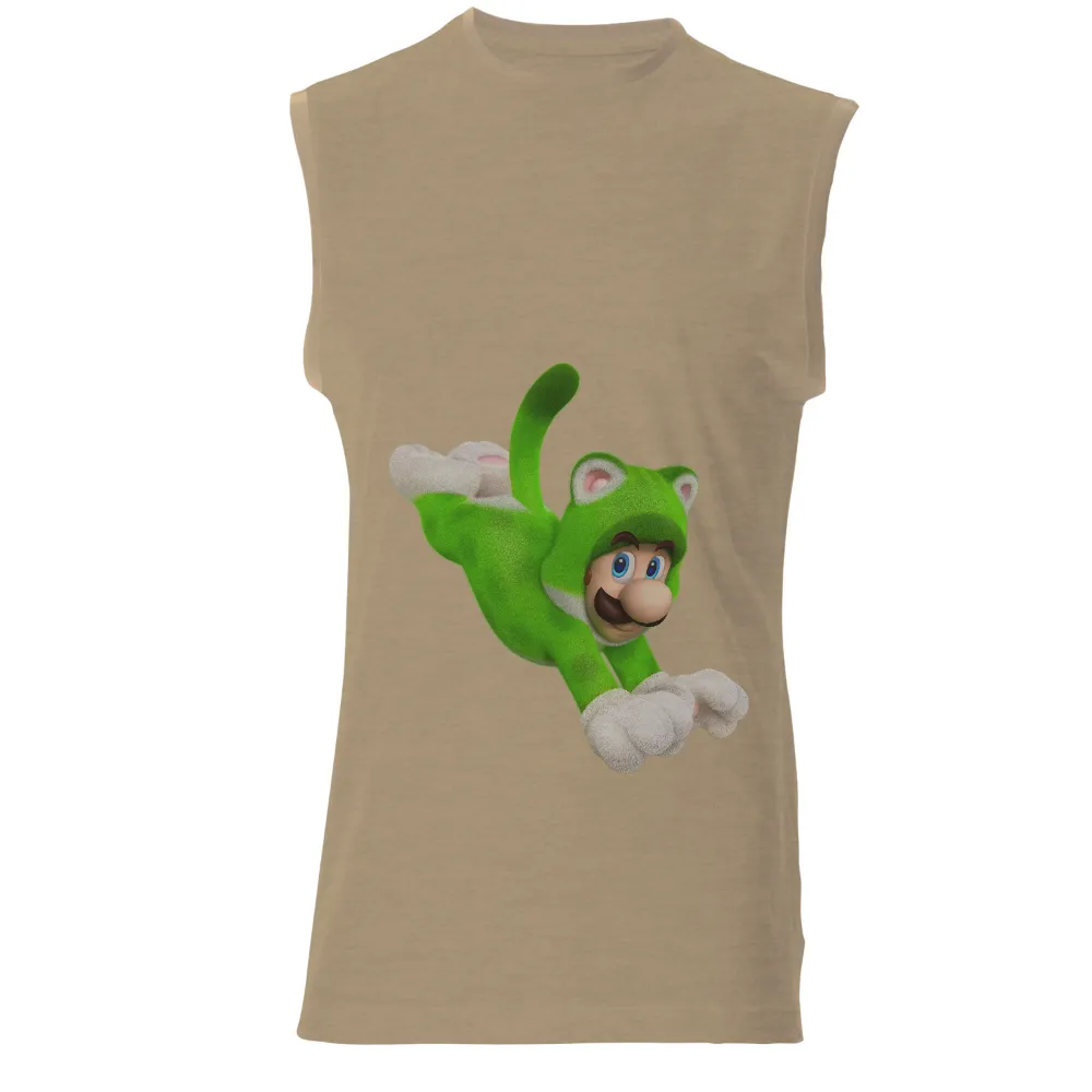 T-Shirts Design: Embrace Adventure with Gaming Icon|bleach on green shirt