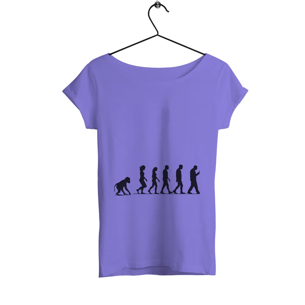 TShirt Design: Evolution of Human Posture in the Age of Technology