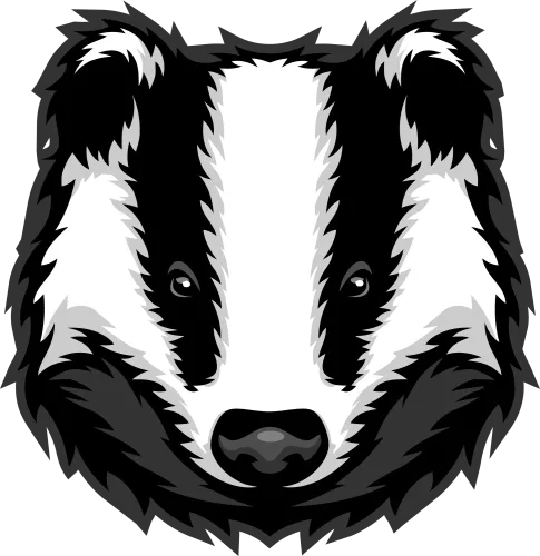 T-Shirts Custom: Thorne the Wise Badger - Artistic Designs