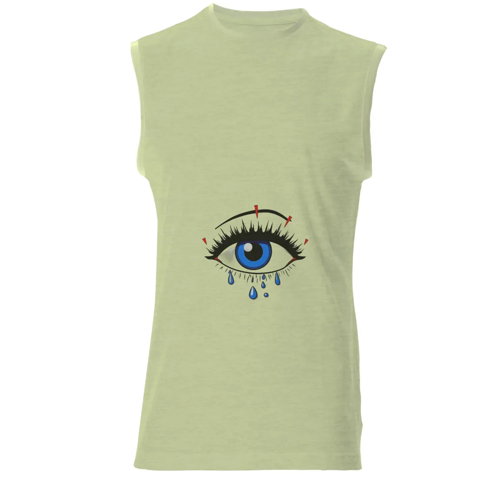 Custom T-Shirt Printing: Empathy Eye - A Symbol of Understanding and Solidarity|graffiti eye