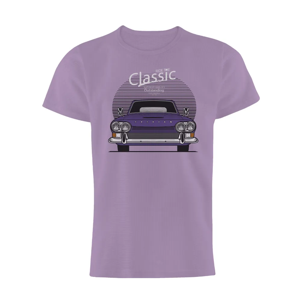 Tee Shirt Printing: Celebrate Classic Car Heritage with Purple Trivium Design|derek jeter t shirt vintage