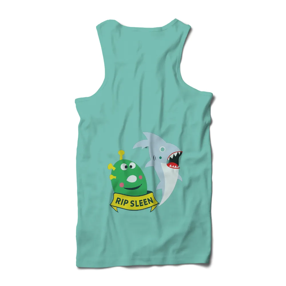 T-Shirts Pattern: Quirky Alien and Fierce Shark - RIP Sleen|adventure time star wars shirt