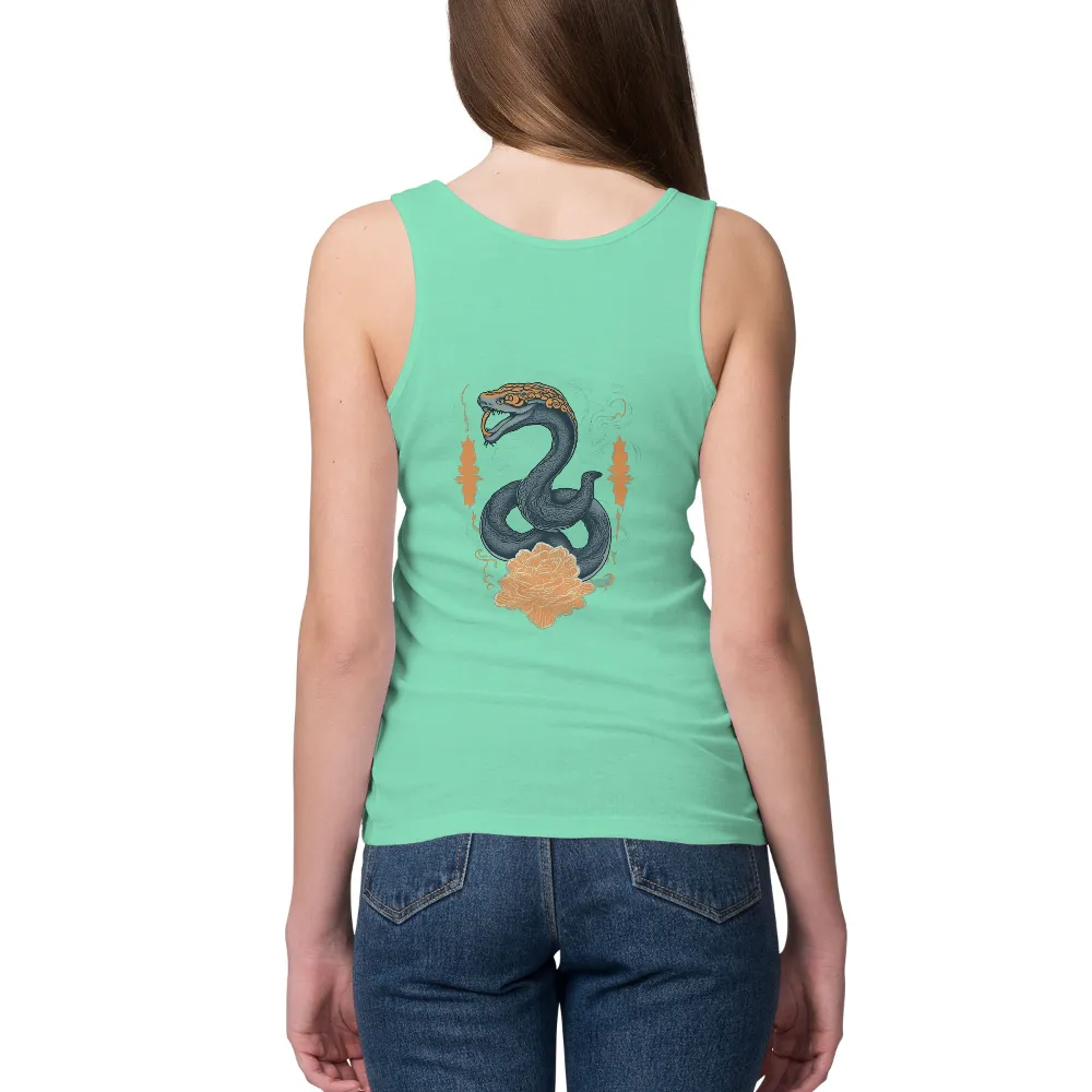 Tee Shirt Printing: Serpent of Wisdom - Mythical Creature Art