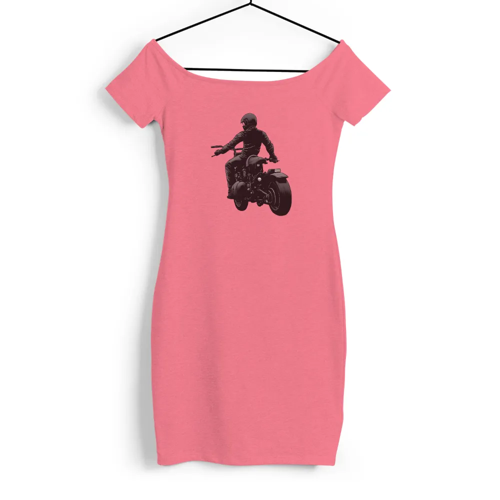 T-Shirts Pattern: Biker Silhouette - Freedom and Adventure|roblox blue and black motorcycle t shirt