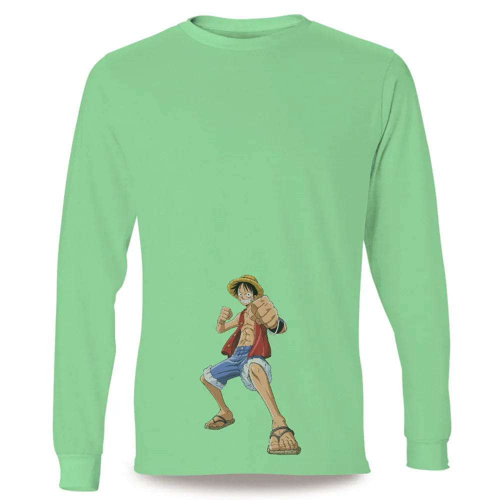 Luffy's Adventure Spirit - TShirt Design|jen's pirate booty mahzar shirt