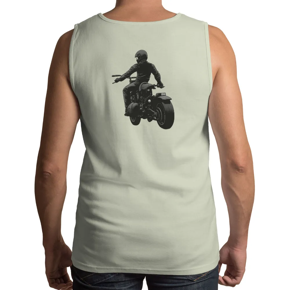 T-Shirts Pattern: Biker Silhouette - Freedom and Adventure|beer hockey guns and freedom shirt