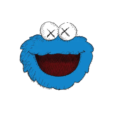 Tee Shirt Printing: Spread Joy with the Cookie Monster Design