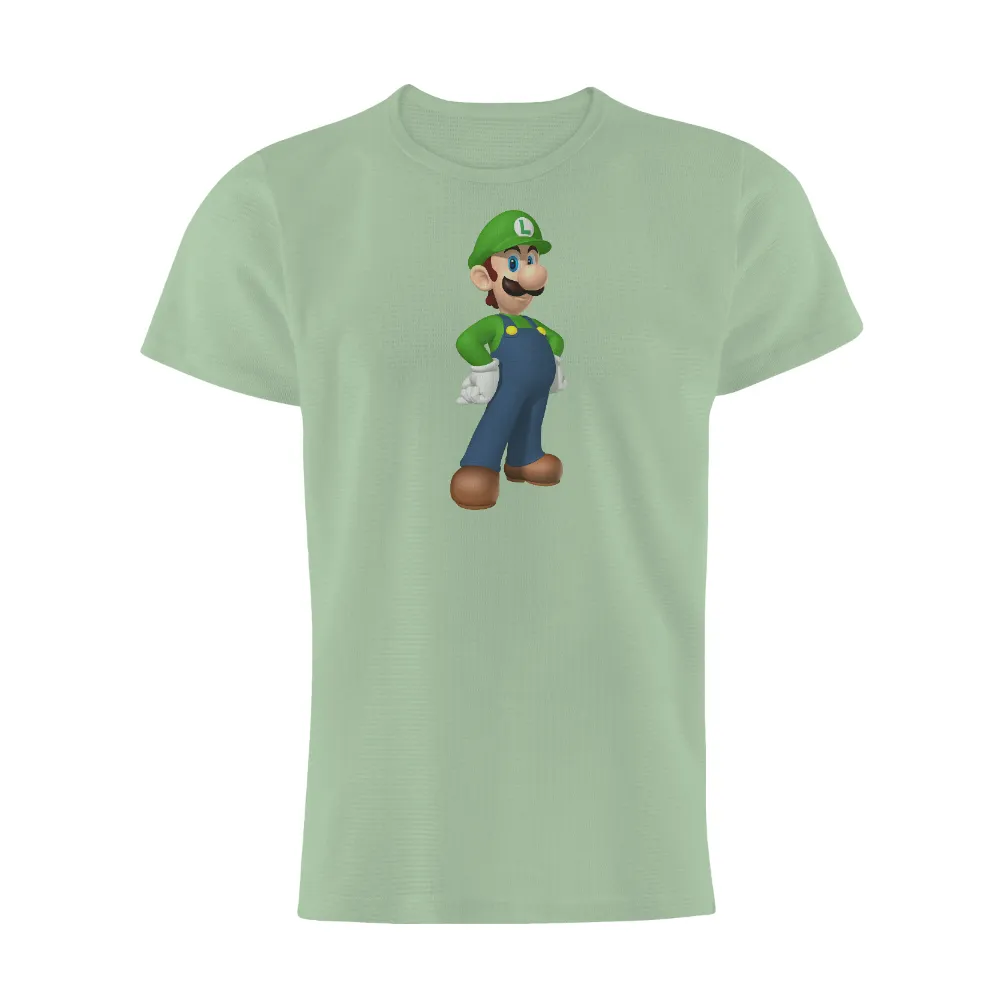 Graphic Tees: Luigi - Icon of Classic Gaming|adventure time dancing with monsters shirt