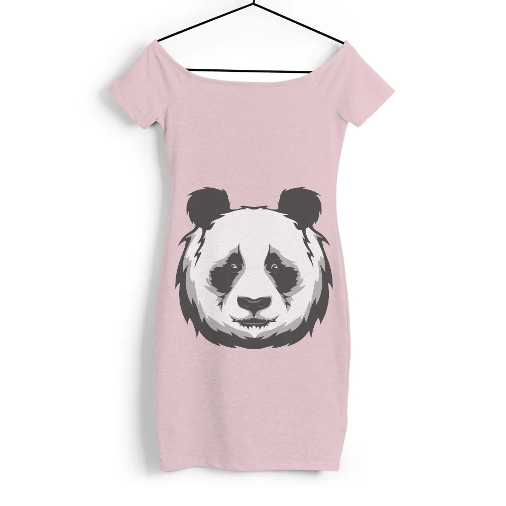 TShirt Printing: Panda Peace - Artistic Design|textile t shirt design